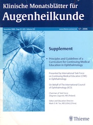 Curricula for Medical Education