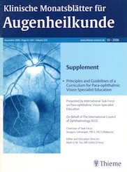 Curricula for ParaOphthalmic Education